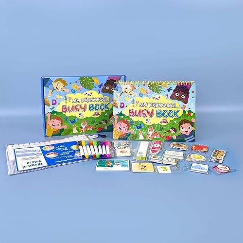 Miniatura 5 de Libro ocupado para niños pequeños, libro Montessori ocupado, actividades preescolares de aprendizaje temprano, juegos para niños, libro para niños,
