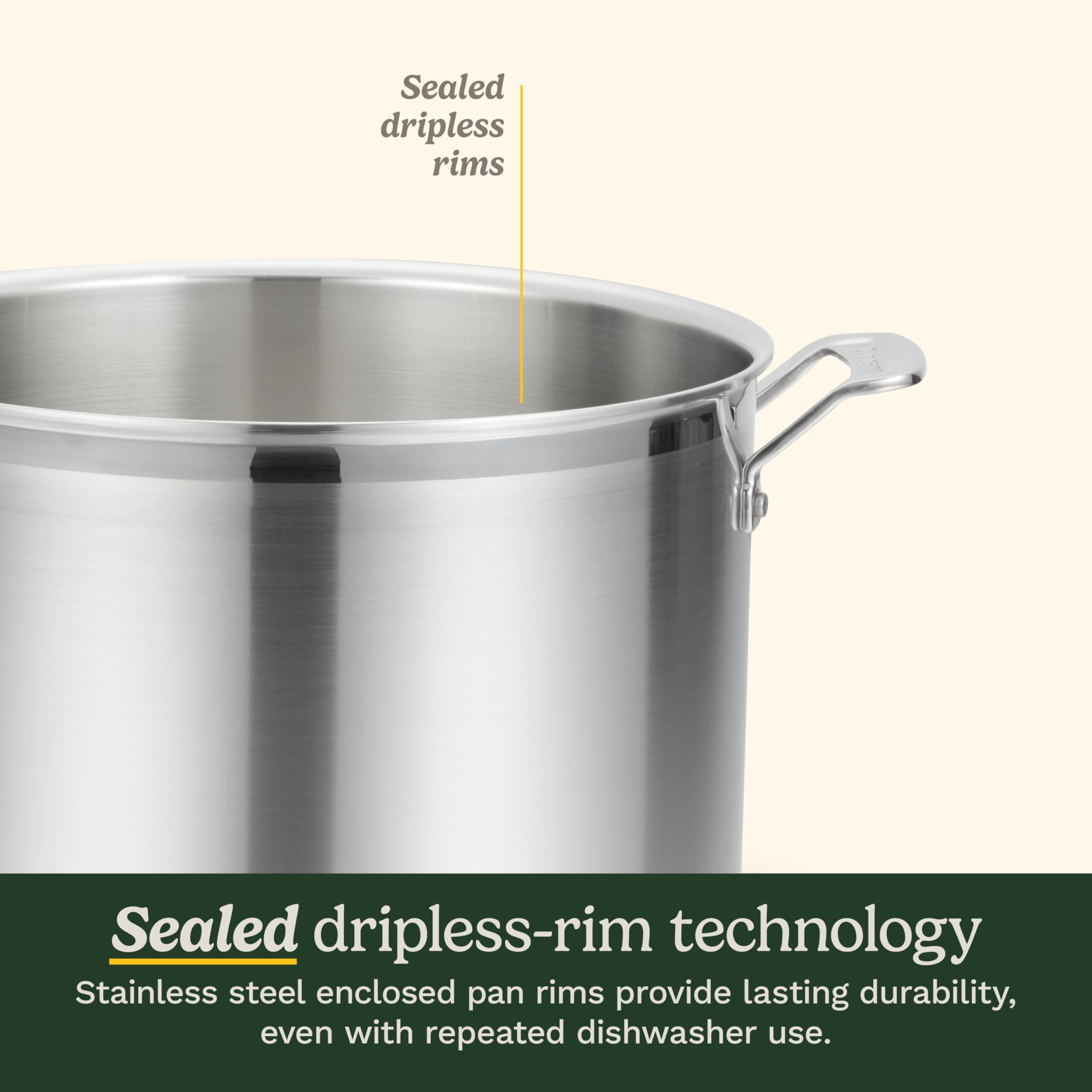 Cuisinart MultiClad Pro Triple Ply Stainless Steel Cookware Set, Heat Surround Technology, Cool Grip Handles, Oven Safe to 500°F, MCPS-12N, Silver: 15-Piece