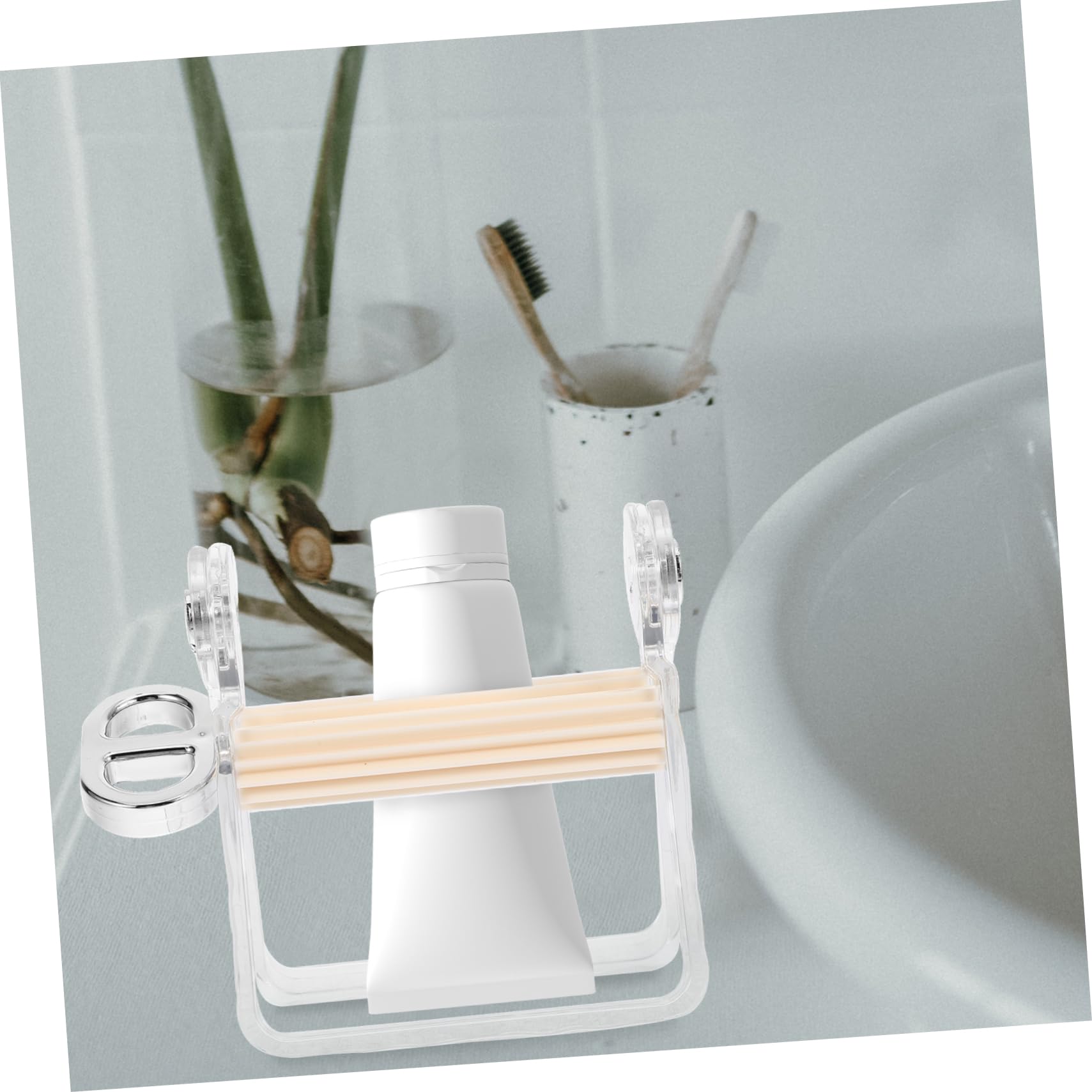 5piezas Dispenser Manual De Pasta De Dientes Squeezer De Tubos Para Cosméticos y Herramienta De Extracción y Reduce El Desperdicio