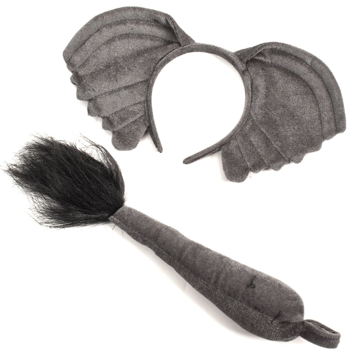 Funny Party Hats Lion, Elephant, Zebra Ears Headbands with Tails