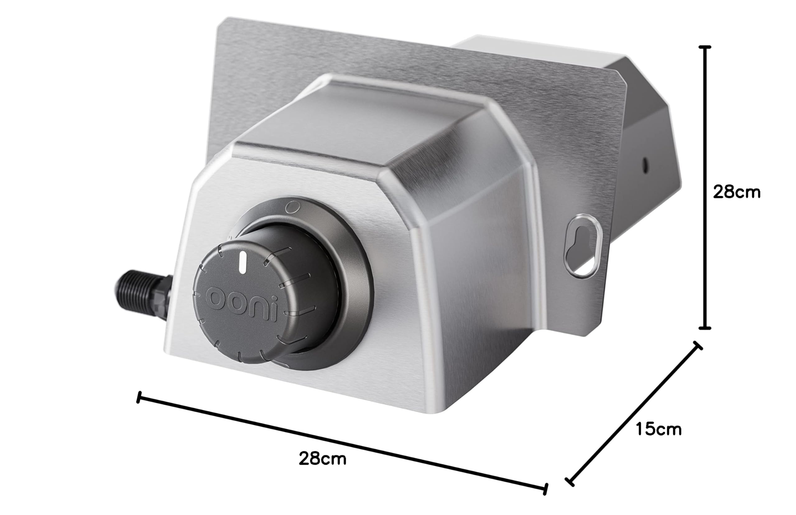 Ooni Karu 12 Bruciatore a Gas con 50 mBar Regolatore Gas e Tubo - Attacco Bruciatore a Gas per Forni Pizza Ooni Karu 12 e Karu 12G - Ooni Accessori