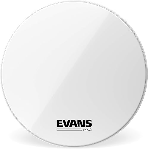 Evans MX2 Cabeza de bombo de marcha blanca, 32 pulgadas