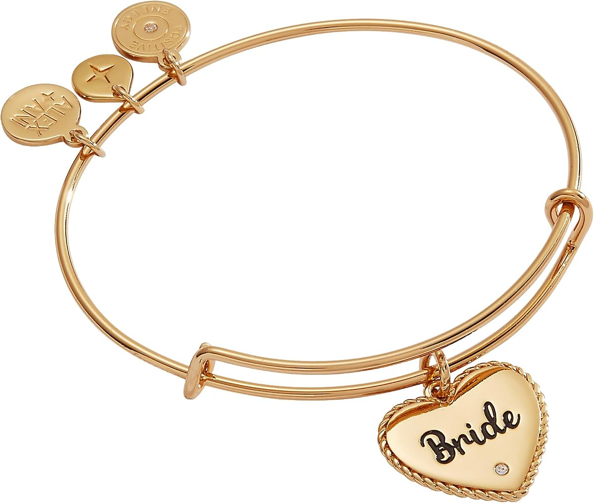 Alex and Ani Bride Heart Bangle