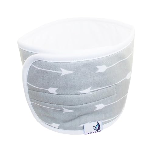 Miniatura 9 de MEMEENO Flechas - Banda para el vientre de bebé de algodón orgánico calentador cinturilla braguero carpeta cinturón para el ombligo para recién