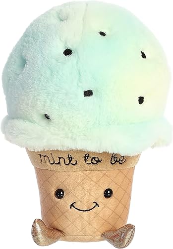 Aurora® Witty JUST Sayin'™ Mint to Be Ice Cream™ - Personajes expresivos - Ideas de regalo extravagantes - Verde 8 pulgadas