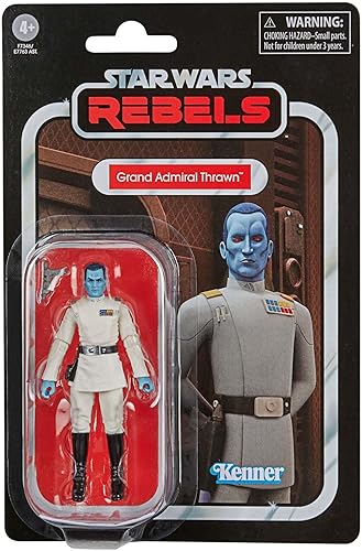 Miniatura 2 de STAR WARS The Vintage Collection Grand Admiral Thrawn, Rebels - Figuras de acción coleccionables de 3.75 pulgadas, a partir de 4 años