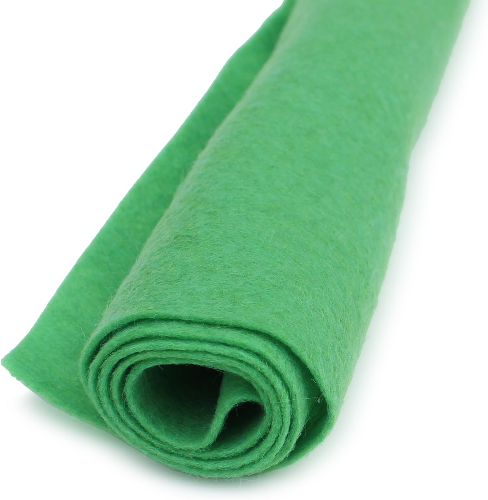 Magical Forest Green - Wool Felt Oversized Sheet - 35% Wool Blend - 3 12x18 inch Sheets