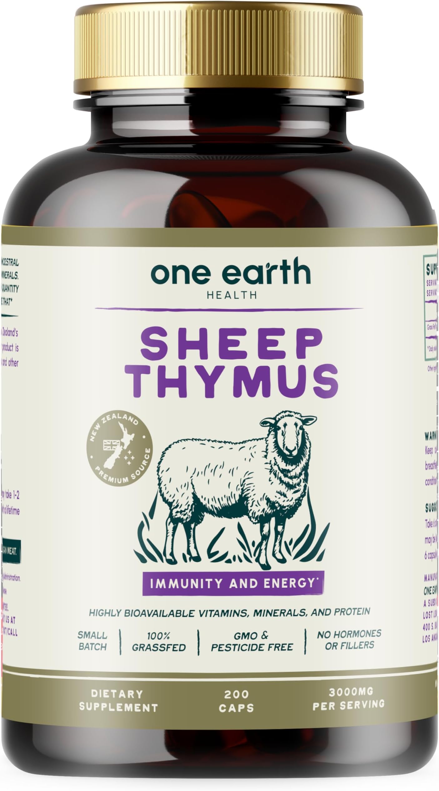 Grass Fed and Finished Thymus