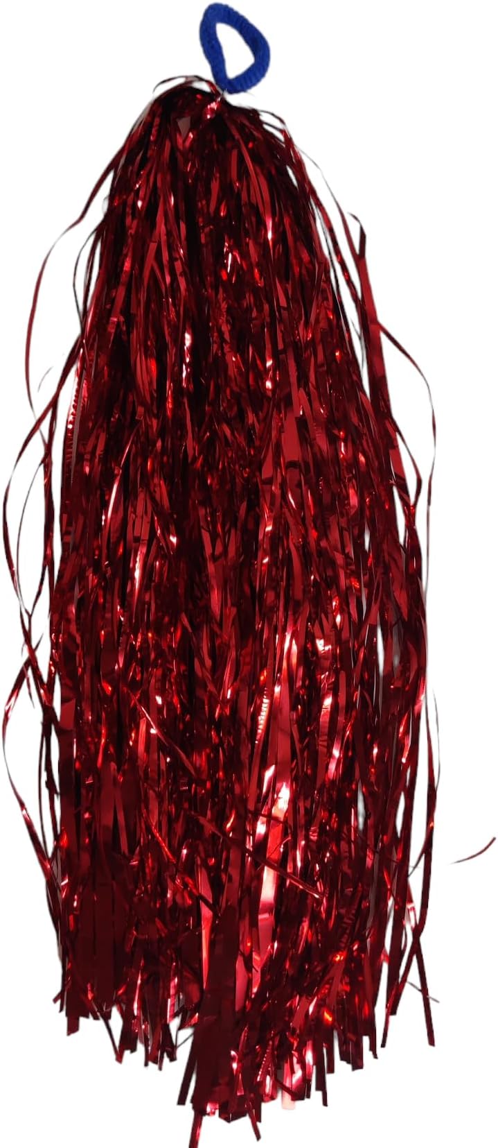 Pre Party Store- Pom Pom Cheerleader | Sports Events | Dance Events | Christmas | Decoration | Set of 10 | (Blue)