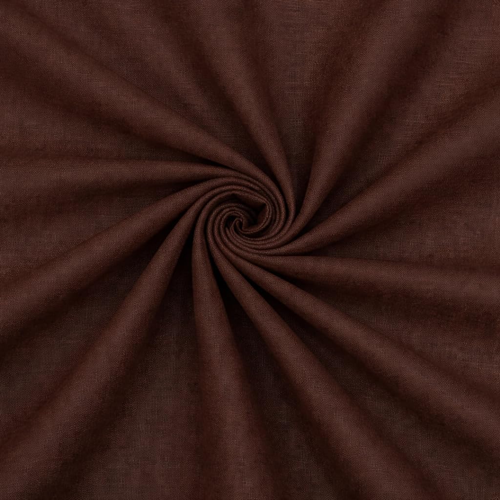 Barcelonetta | Cotton Lawn Fabric | Lining Fabric | 100% Cotton | Thin | 58" Wide | Sewing, Air Feel Layer | Cloth, Solid (White, 5 Yard)