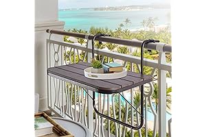 Balcony Railing Table: Ultimate Outdoor Convenience