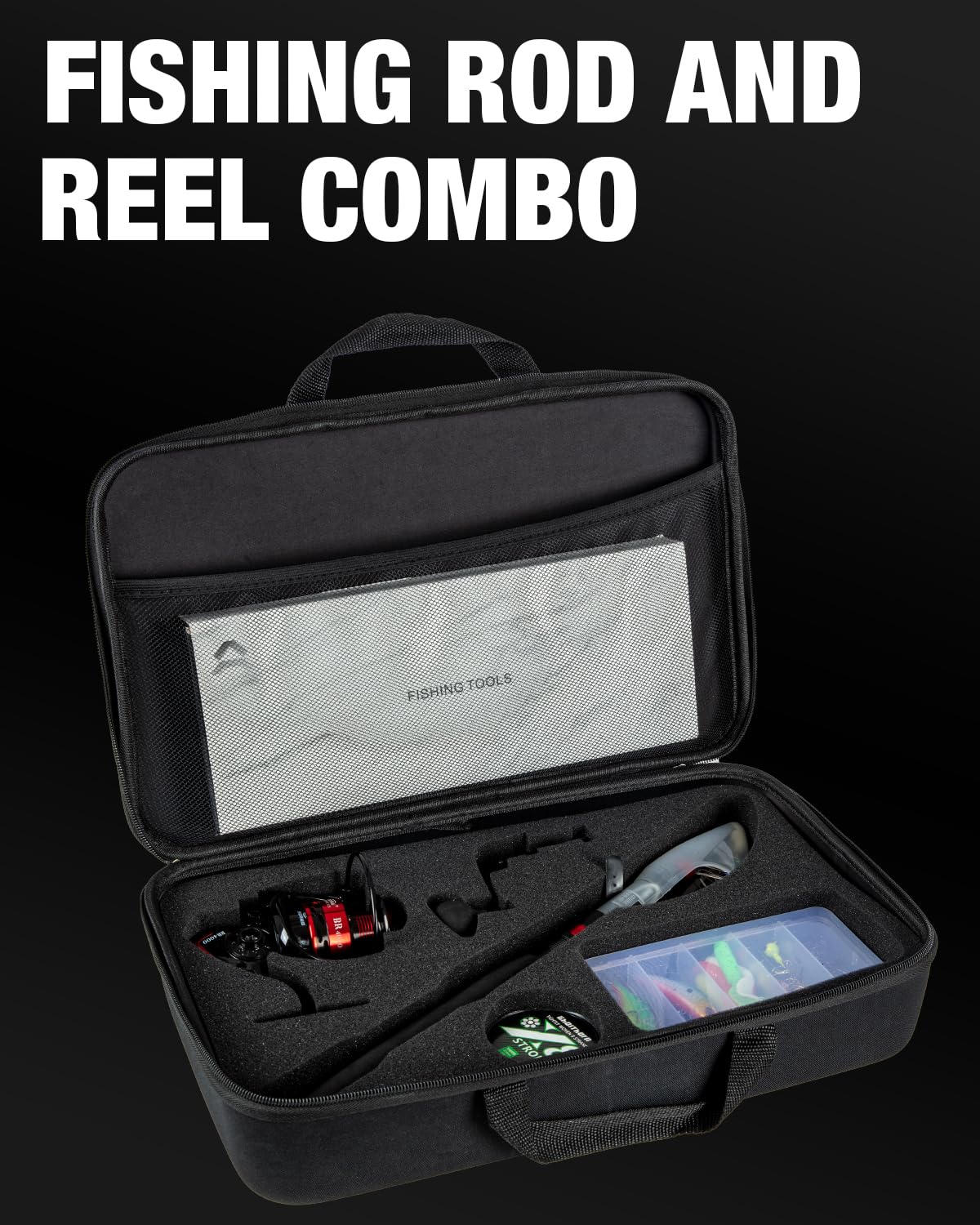 Ghosthorn Fishing Rod And Reel Combo, Telescopic Fishing