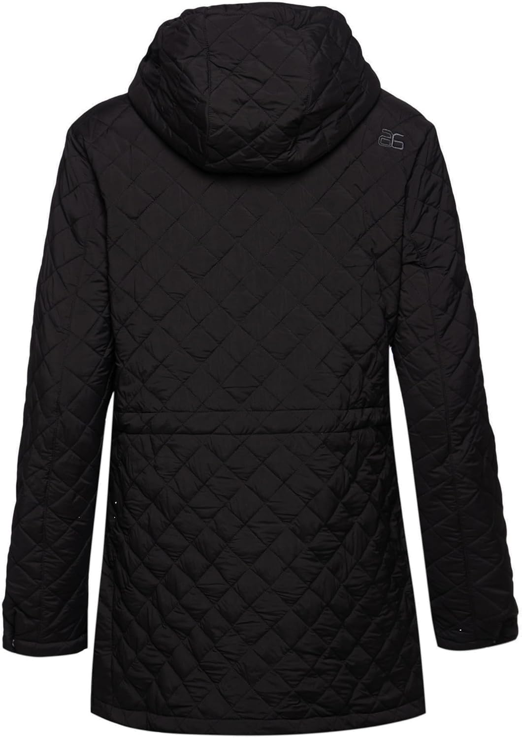 Arctix Women's Lightweight Insulated Water Resistant Hooded Quilted Everyday Jacket
