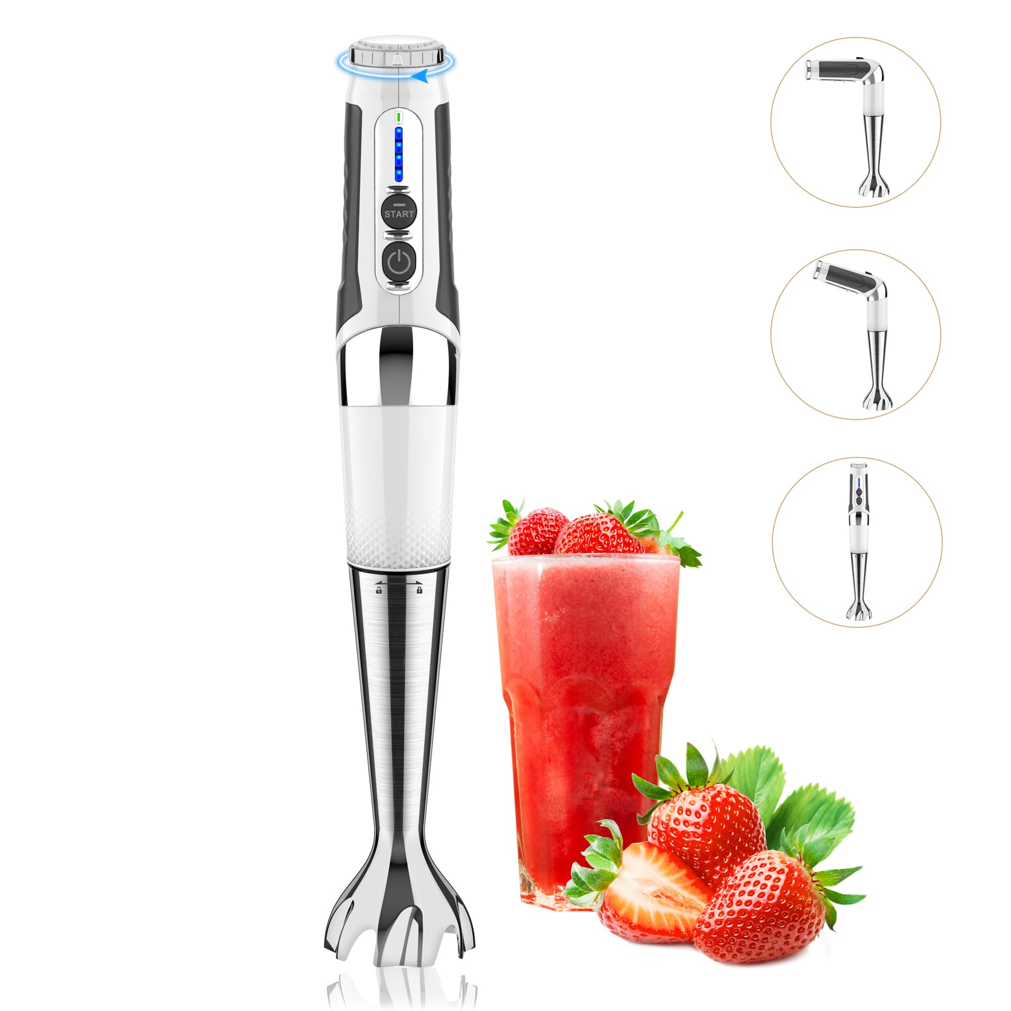 Amazon.com: Toogel Cordless Immersion Blender, Electric Hand