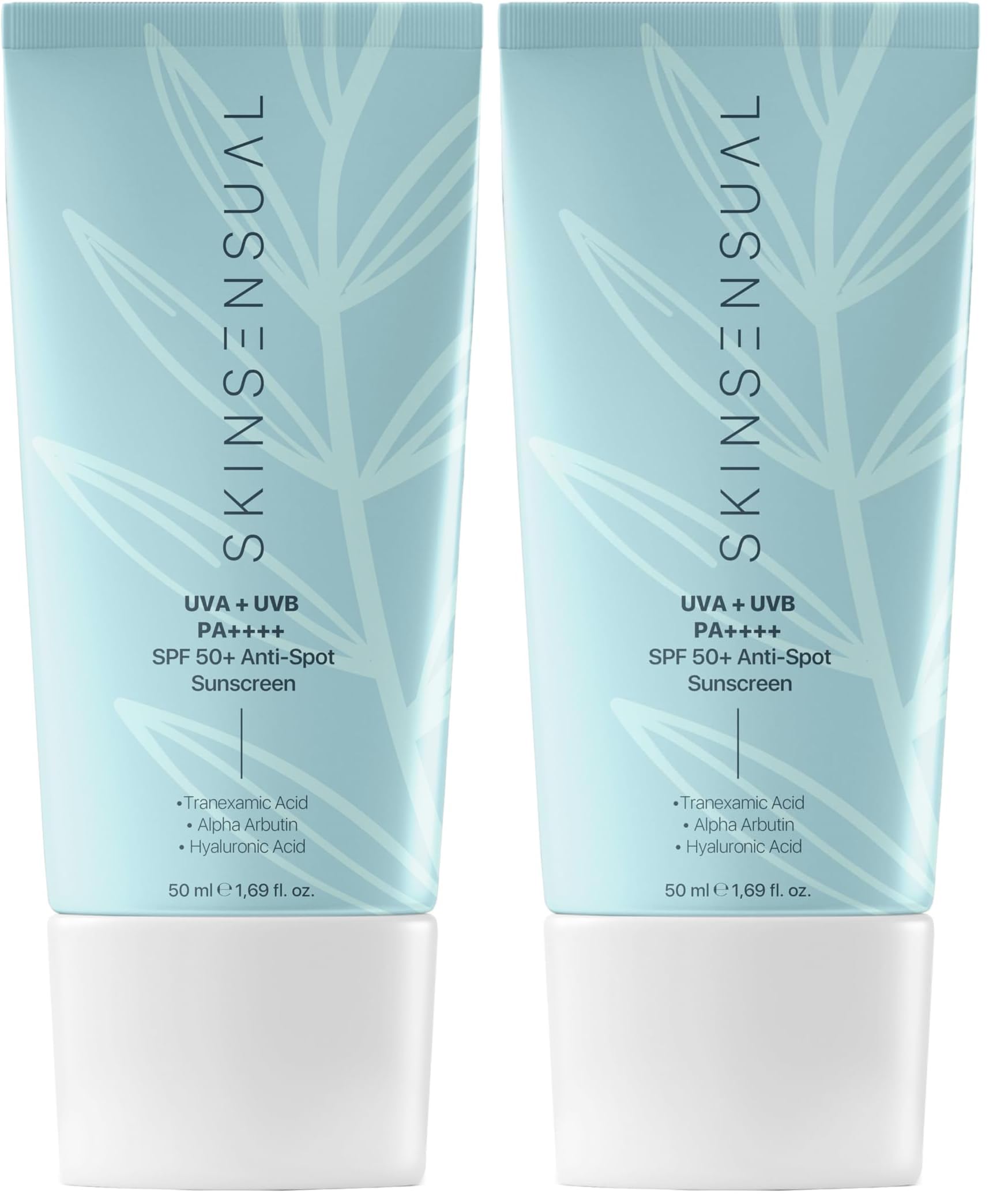 Skin Sensual Leke Oluşumunu Önlemeye Yardımcı, Nemlendirme Etkili Güneş Kremi 50 Spf Uva/uvb Pa++++ (2 paketi)