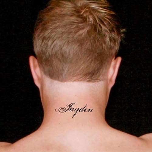 Jayden - Adhesivo de tatuaje temporal (juego de 2) - OhMyTat