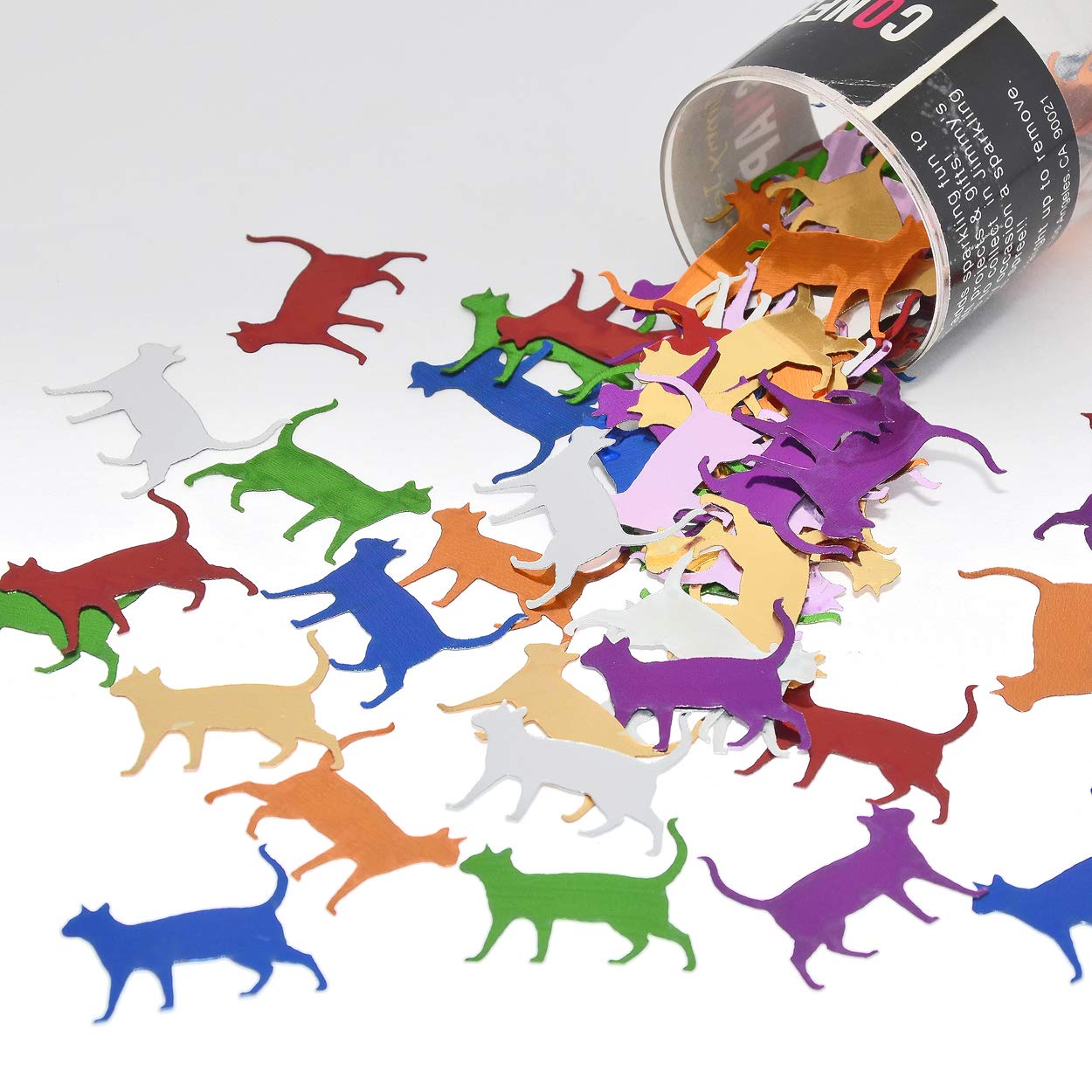 Konfetti-Katzen-Mix – 0,5 Unzen, Bunt, Für Partys & Basteln