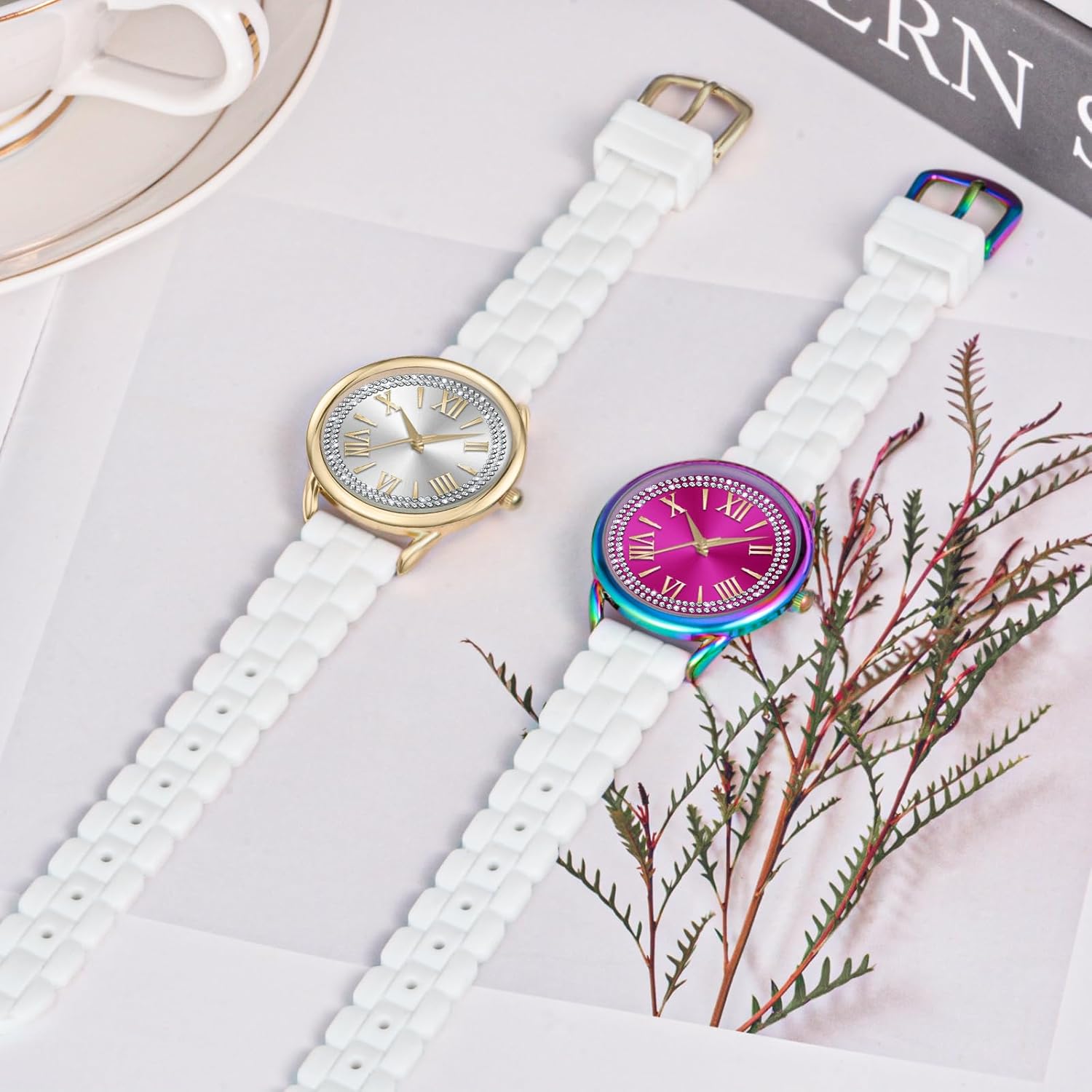 35MM Women Watch Big Face Easy to Read Watch Waterproof Watch - Image 5