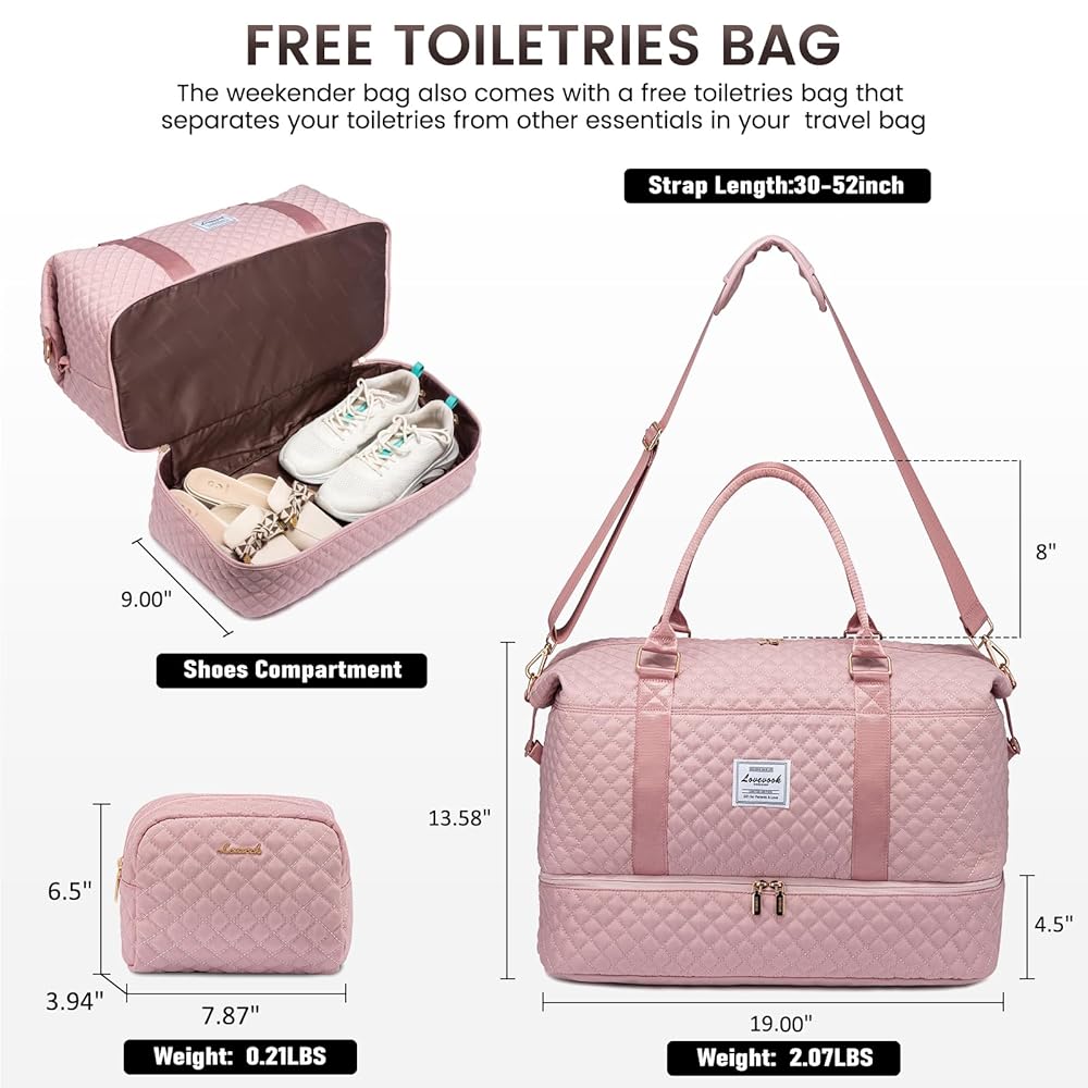 Amazon.com | LOVEVOOK Travel Duffle Bag,Weekender Bags for