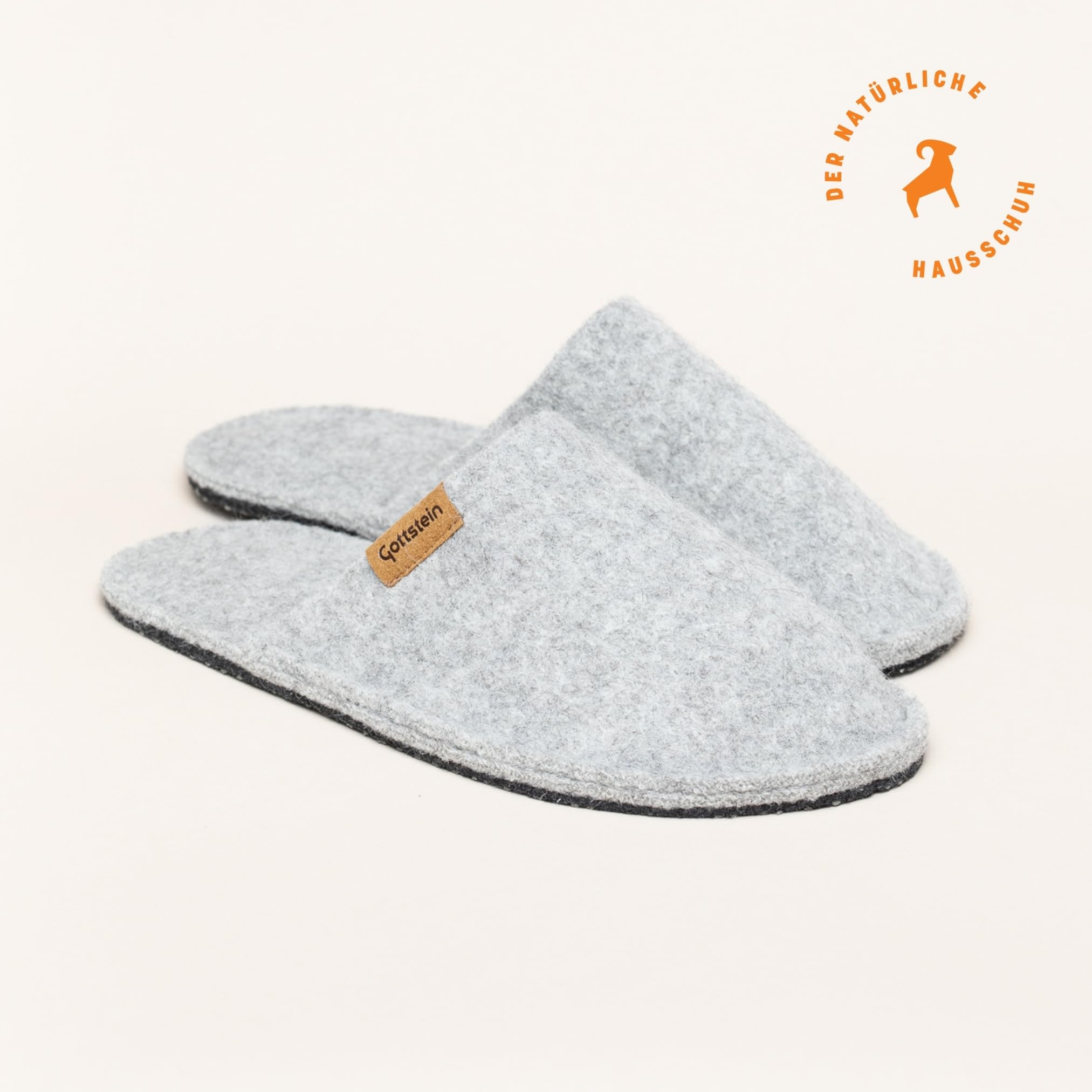 Gottstein Filz-Pantoffel Cozy aus 100% Alpaka-Wolle - Nachhaltig produziert in Tirol