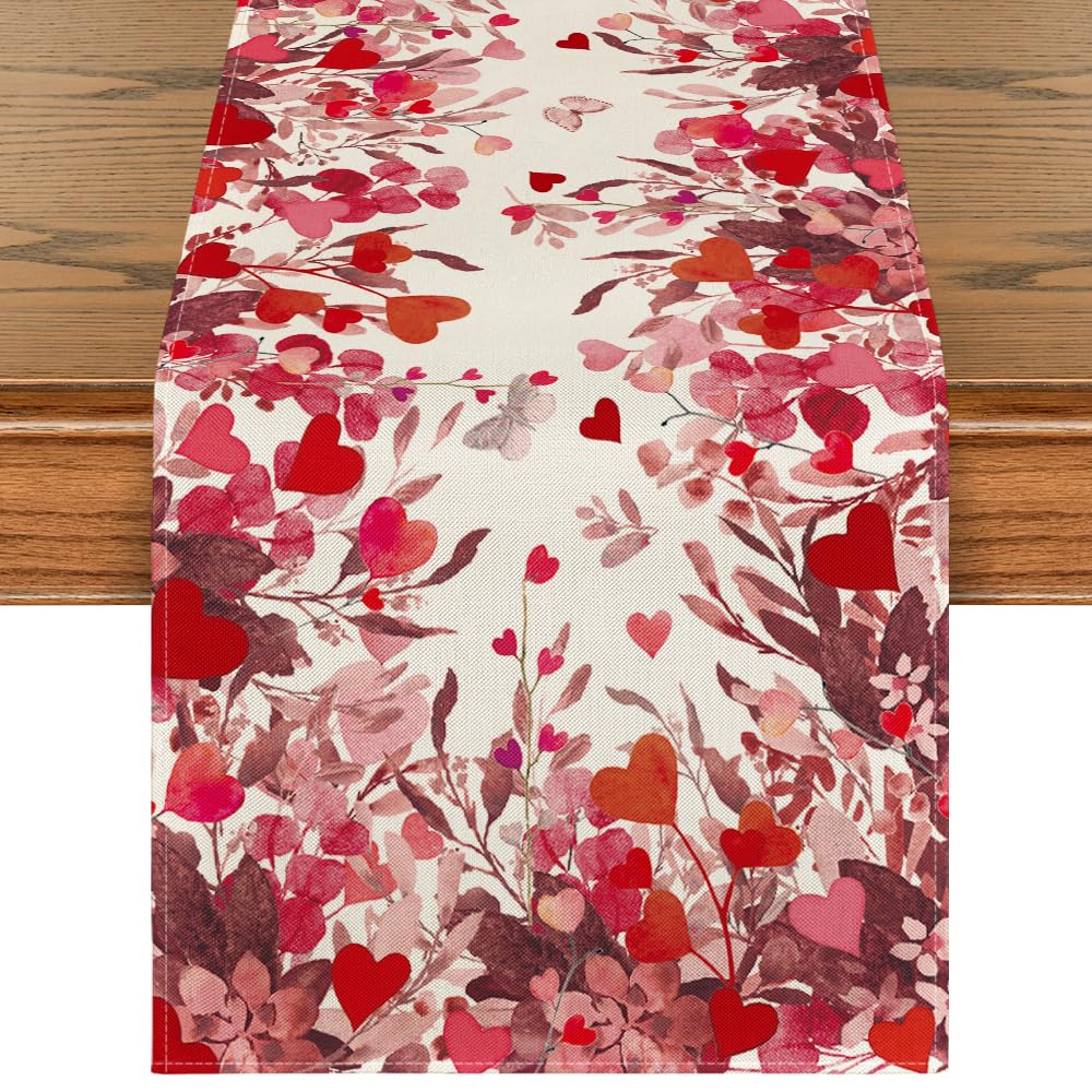 Locker.Ink | Create a Romantic Ambiance with These Must-Have Valentine Decorations Floral Runner