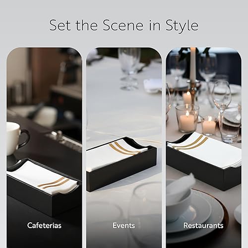 Miniatura 6 de Restaurantware Servilletero plano de 9.5 x 4.25 x 2 pulgadas, 1 servilletero rectangular de madera, para mesas de cocina o encimeras, resistente