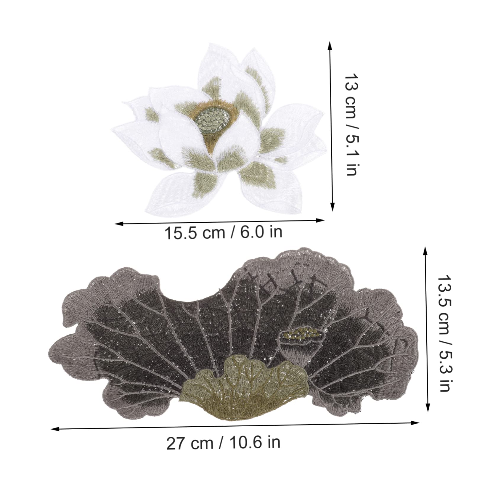 GALPADA 8pezzi Toppe Termoadesive Ricamate Fiori Applique Per Abbigliamento e Riparazioni Per Giacche Pantaloni e Accessori Fashion