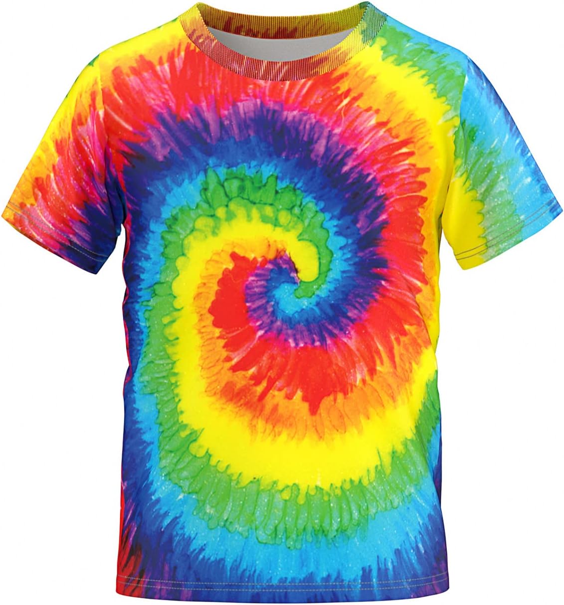 Loveternal Kids Novelty 3D Graphic T Shirts O-Neck Pullover Tees Summer Cool Funny Short Sleeve T Shirts 6-14 Years