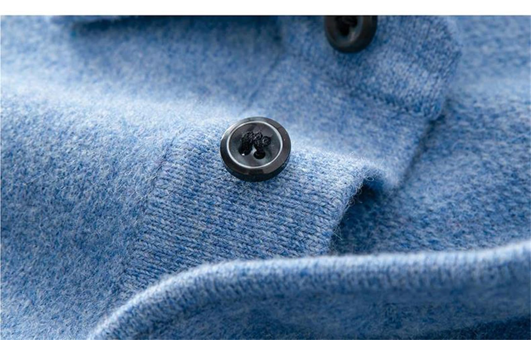 Suéter 100 % de cachemira para hombre, cálido, color liso, suéter de punto de invierno