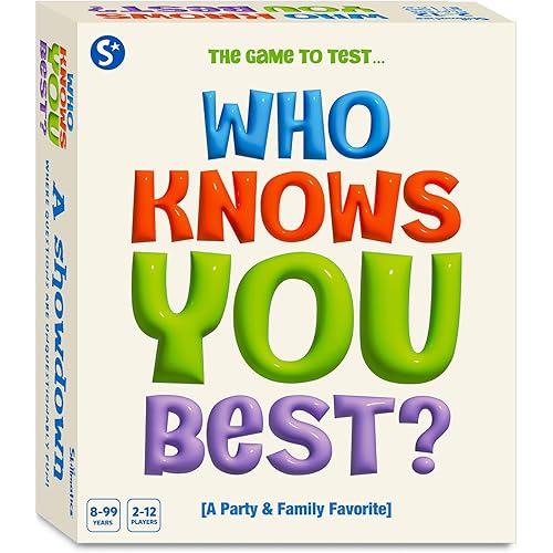 Skillmatics Card Game - Who Knows You Best?, Family Party Game for Boys, Girls, Teens, Adults, Fun for Game Nights, for Ages 8, 9, 10 and Up