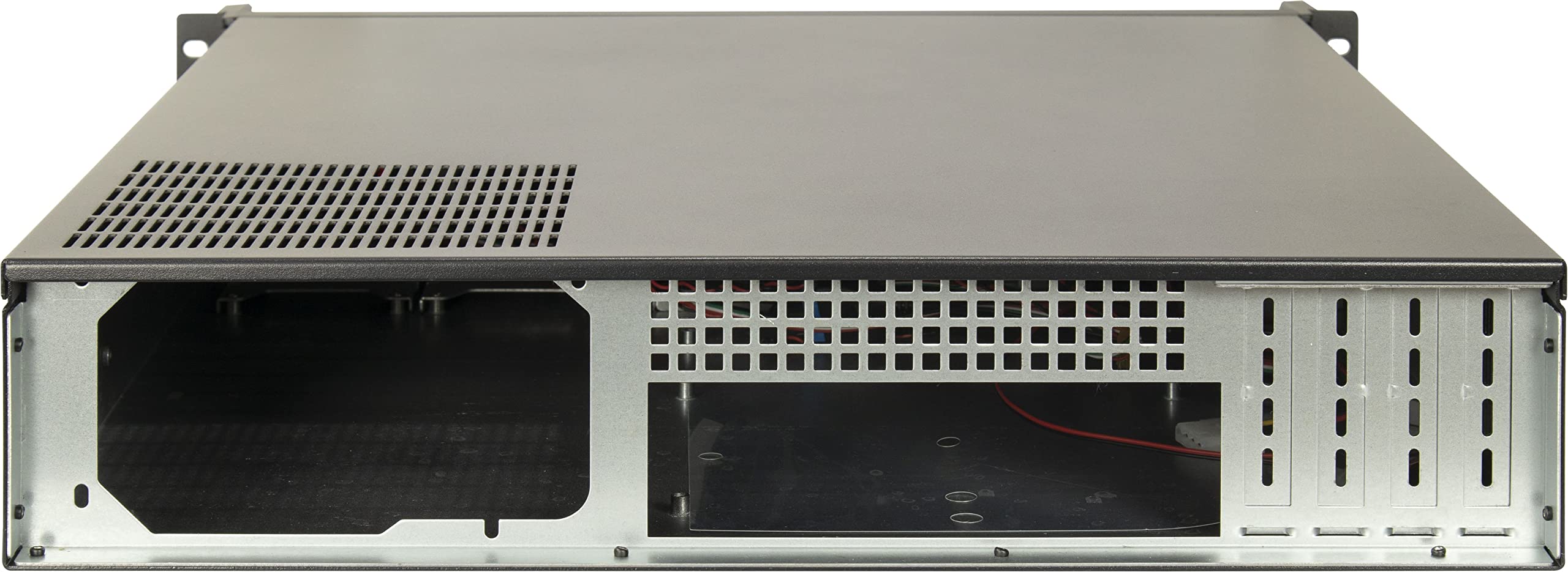 InteR-Tech 2U-2504 Supporto Nero (case Ipc Storage 2U-2504, O. Psu)