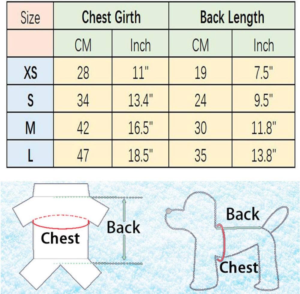 HUANSUN Dog Clothes Fleece Puppy Pet Clothing for Dogs Coat Dog Clothing Soft Cat Pet Clothes for Small Medium Dogs,1,M : Pet Supplies
