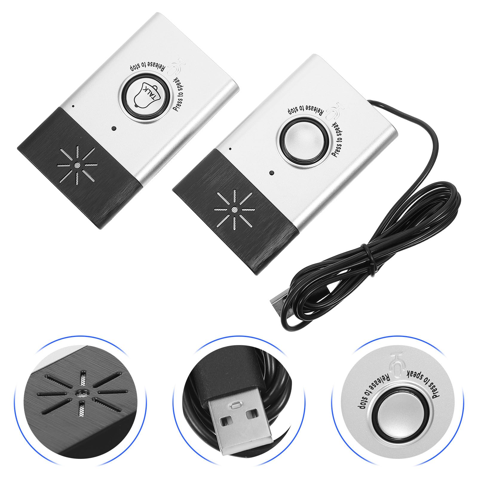 Interphone sans Fil H6 à Voix pour Porte D'entrée, Longue Portée