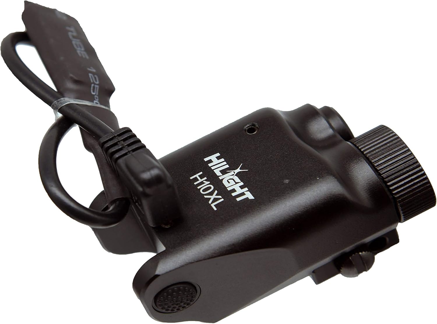HiLight - Tactical H10XL - 800 Lumens Strobe Flashlight & Single (Green) Laser - Aircraft Grade Aluminum, Rechargeable USB Battery - Rail Mount Light & Precision Laser Class of IIIA, <5mW