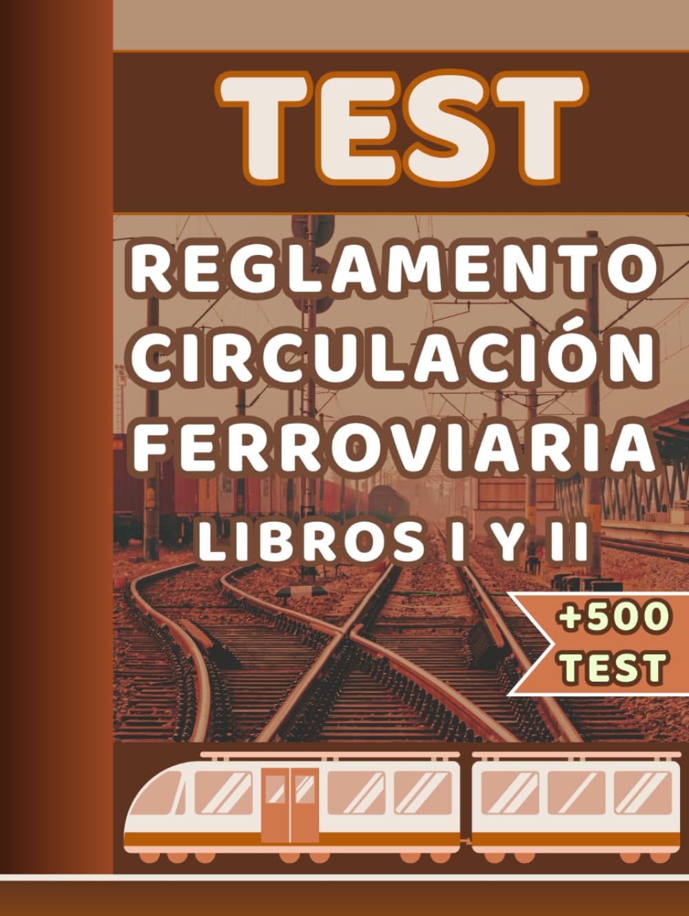 RCF ADIF livre de test pour mémoriser le règlement ferroviaire et obtenir votre place de fonctionnaire