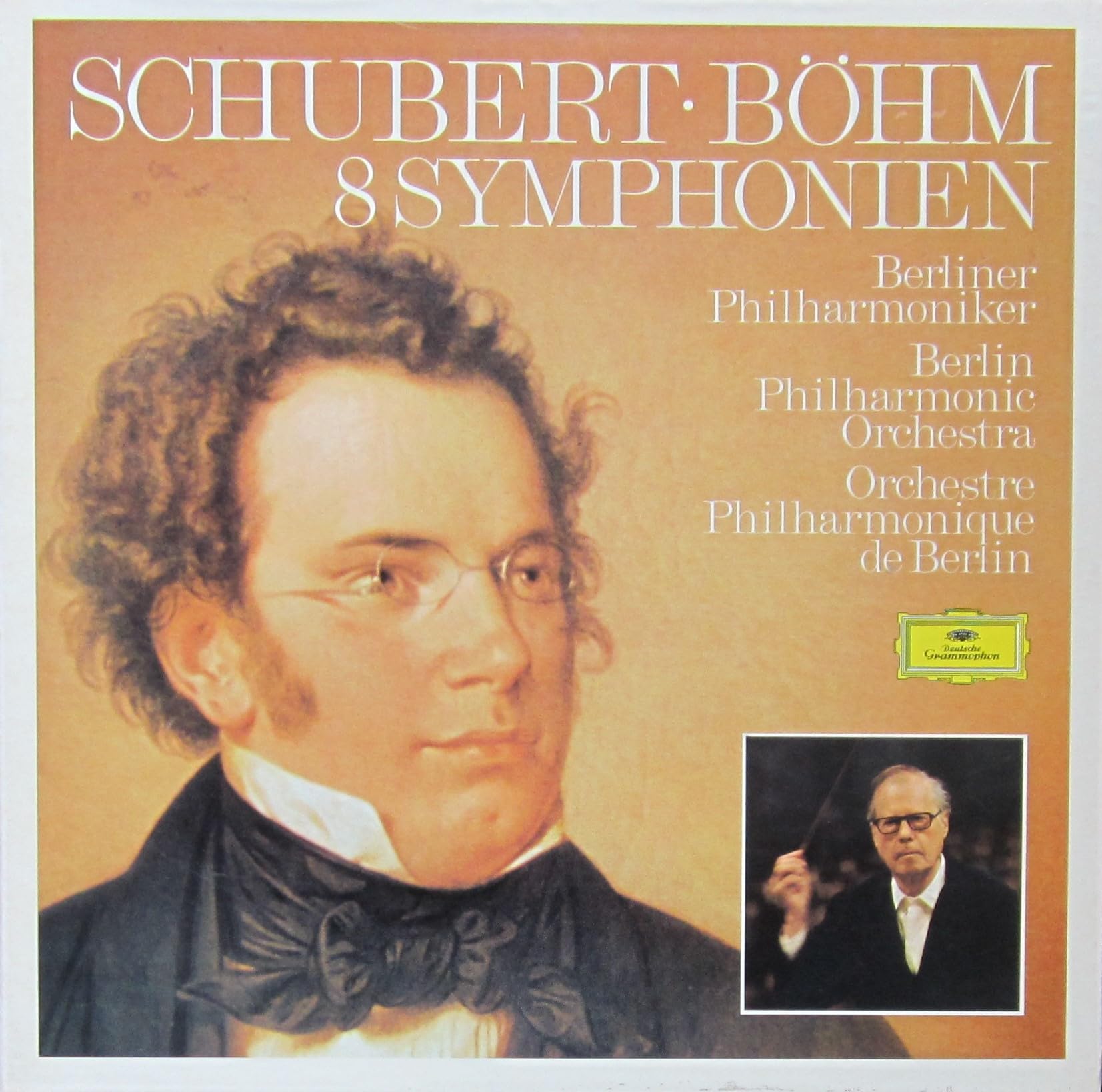 Franz Schubert , Karl Böhm , Berliner Philharmoniker - 8 Symphonien - Deutsche Grammophon - 2740 127