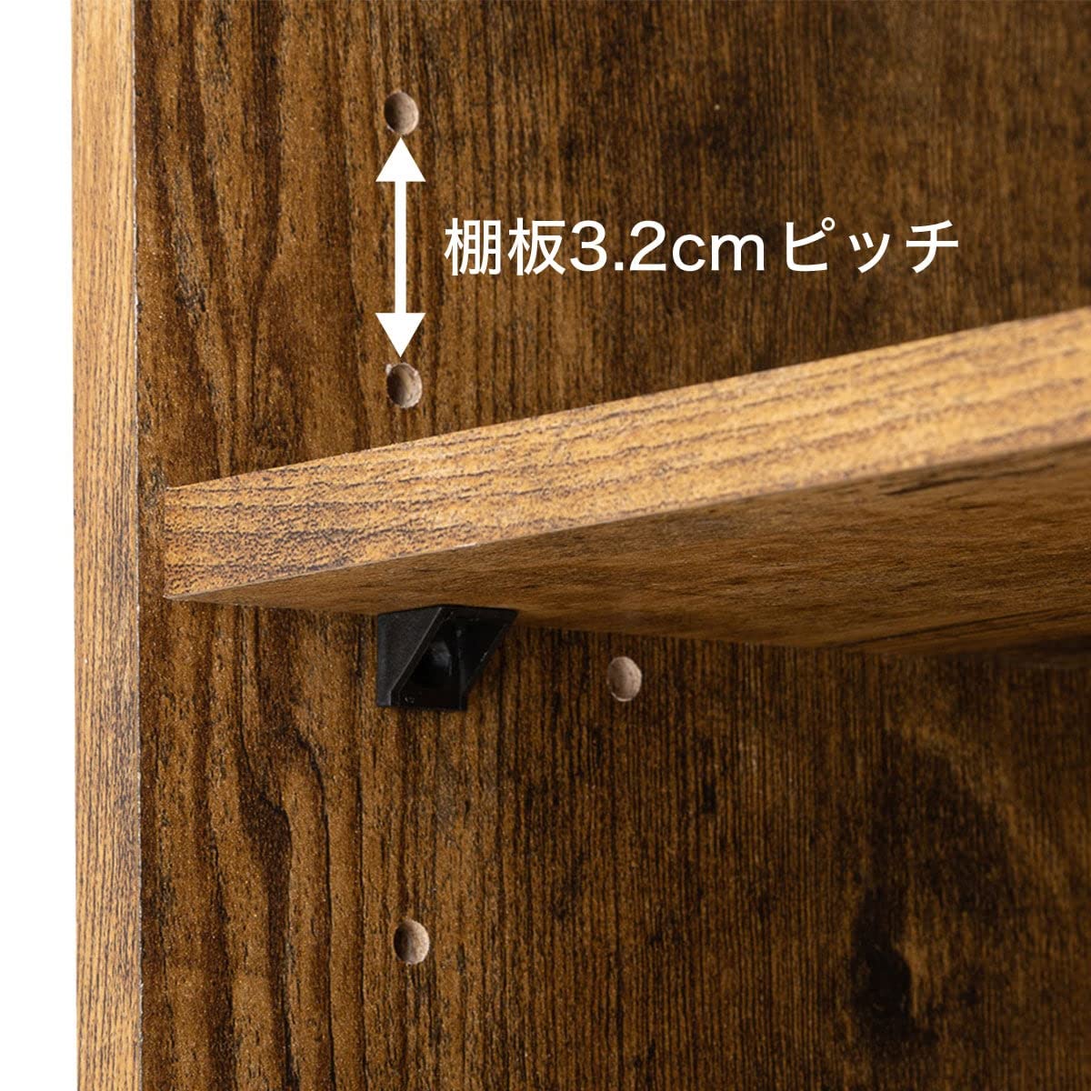 Amazon｜【ニトリ】NITORI カラーボックス Nカラボ コーナー3段 ミドル