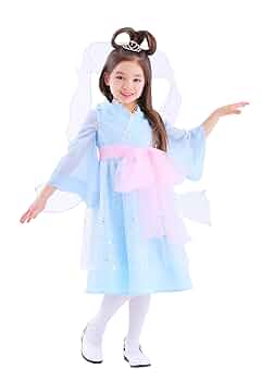 ハンドメイド　キッズコスチューム Amazon.co.jp: Party City 和風コスチューム コスプレ 乙姫様
