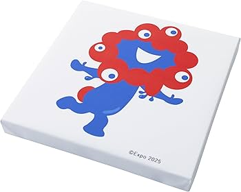 Amazon.co.jp: EXPO2025 ミャクミャク キャンバスジクレー印刷