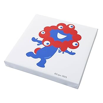 Amazon.co.jp: EXPO2025 ミャクミャク キャンバスジクレー印刷