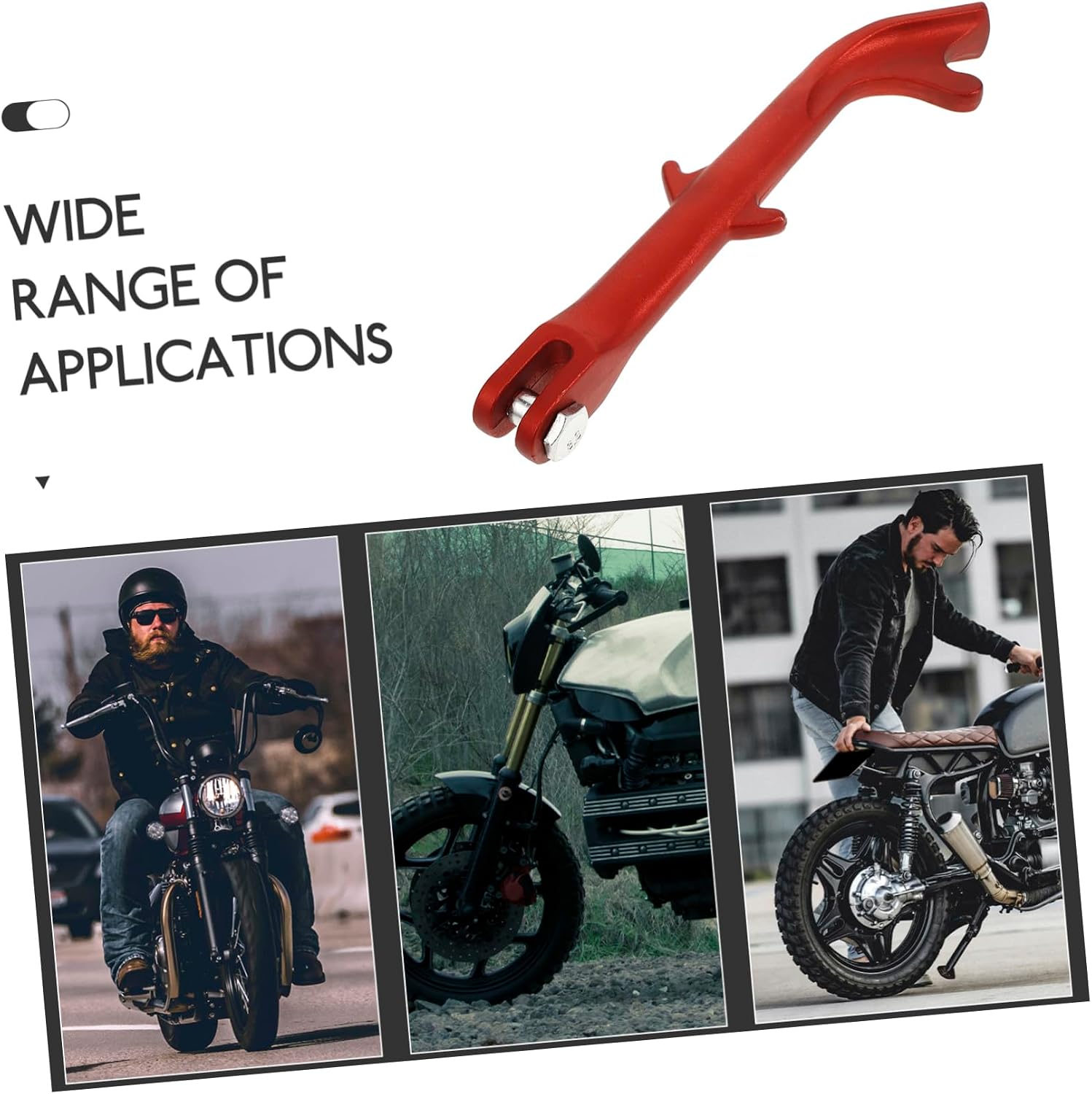 Motorcycle Kickstand Metal Side Stand Support for Atv Scooter