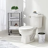 Vista 7 de mDesign Bandeja pequeña de madera, 5 "x 11" x 1.23" de alto, blanco