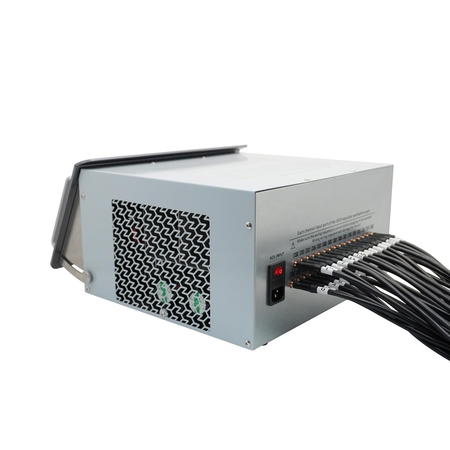 Heltecbms 2S-32S 25A Lithium Battery Analyzer Equalizer - Charge/Discharge/Monitor/WiFi Control for EV/Storage, Ideal for Manufacturers/Research Institutions/Battery Dealers