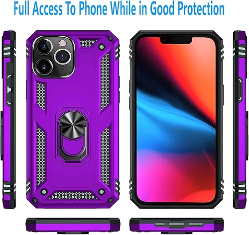 Miniatura 3 de STARSHOP Funda compatible con iPhone 11 Pro Max, con protector de pantalla de vidrio templado incluido, cubierta de teléfono de doble capa a prueba