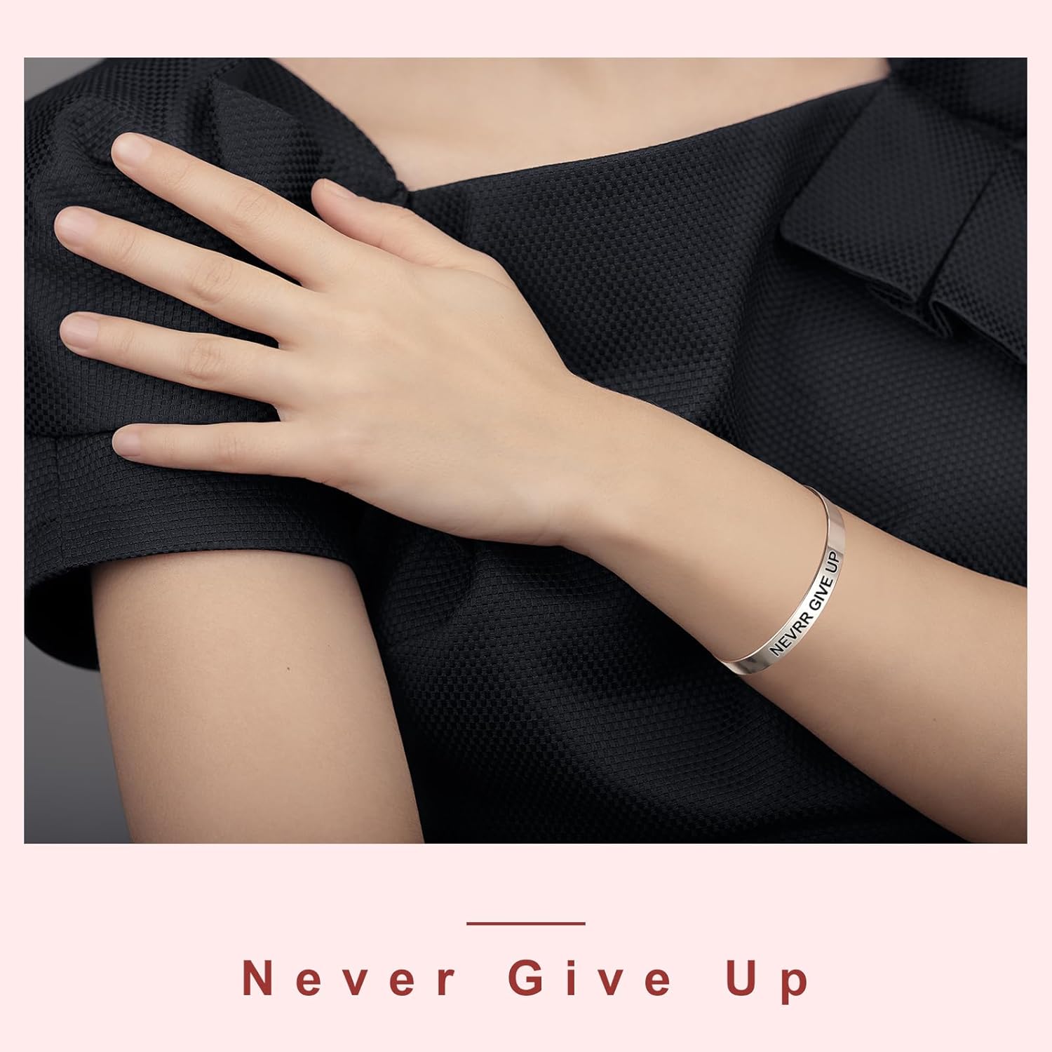 uxcell Bracelet Blanks 3/8 x 6", 10Pcs Bangle Blanks Cuff Bracelet Blanks Alloy Steel for Metal Stamping & Engraving, Silver - Image 5