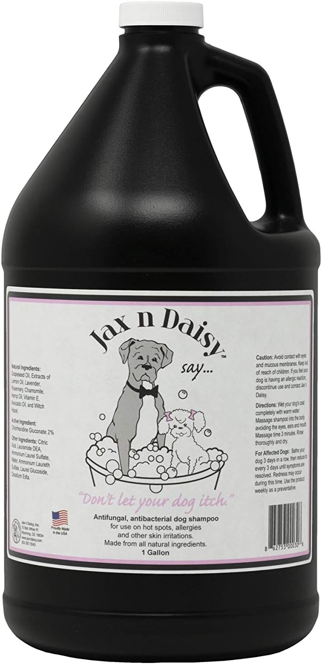 Jax N Daisy "Don't Let Your Dog Itch Shampoo Gallon