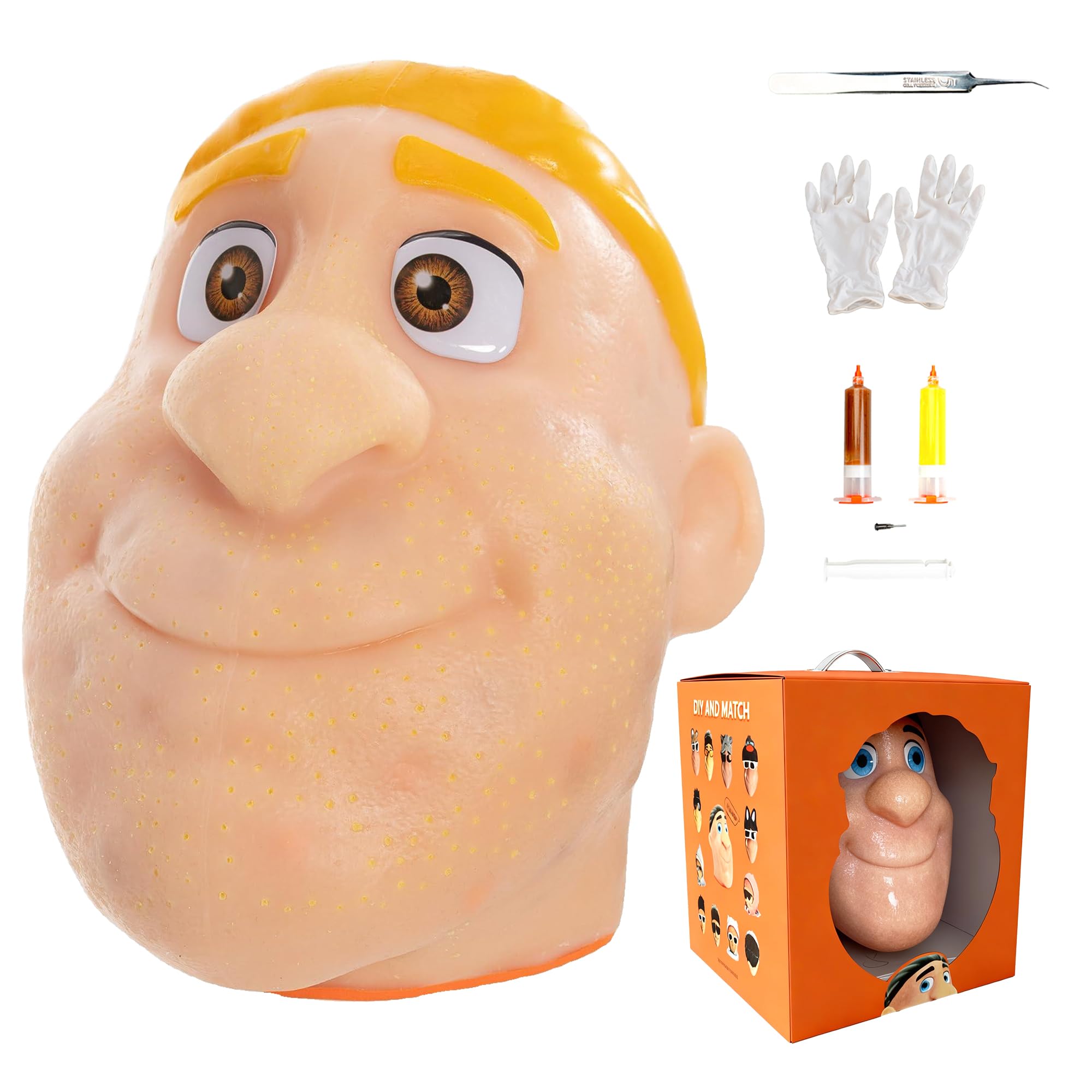 Amazon.com: 2026 Premium Pack Refillable Pimple Popping Toy – Big