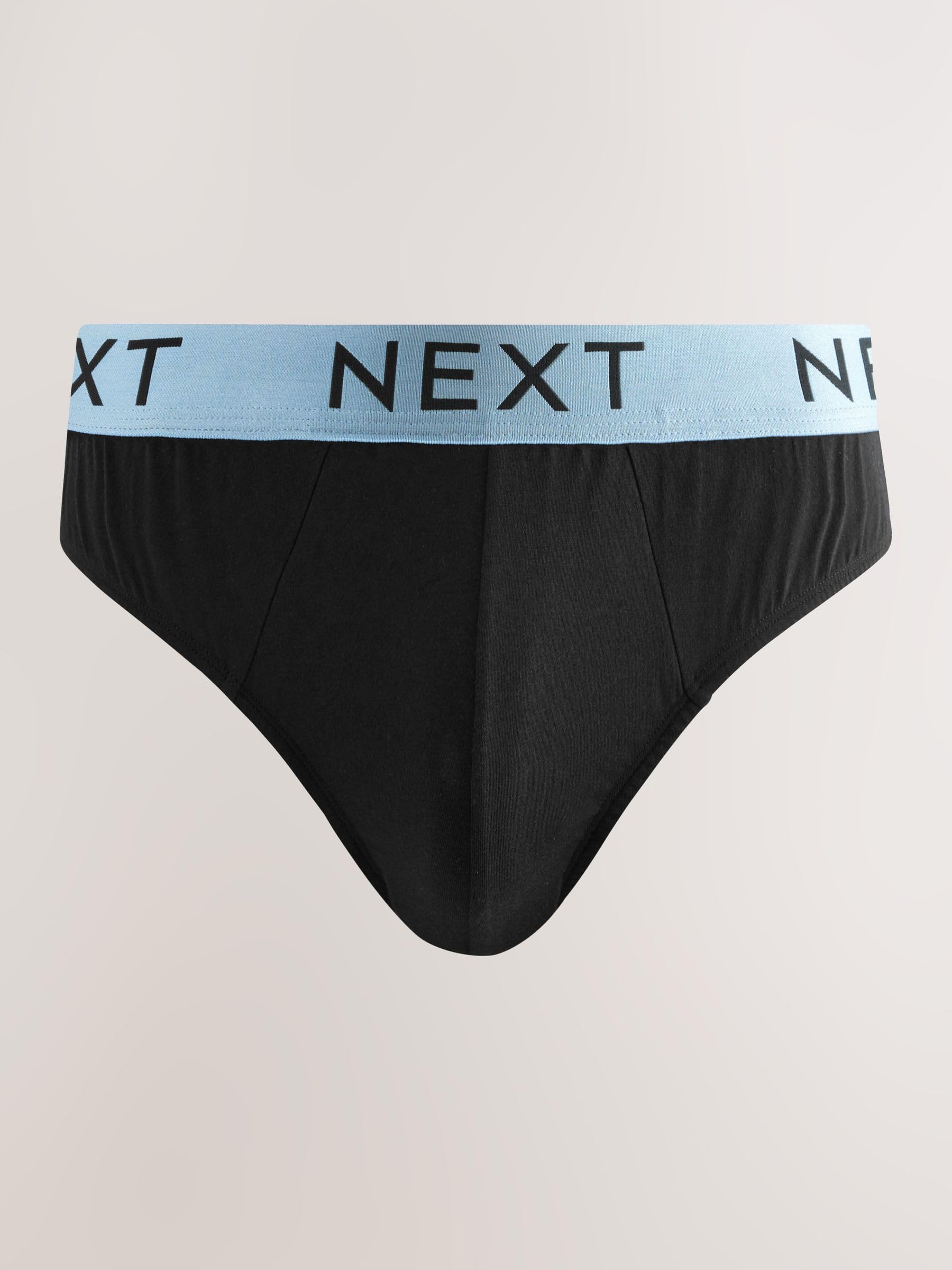 NEXT Herren Unterhosen mit hohem Baumwollanteil, 10er-Pack