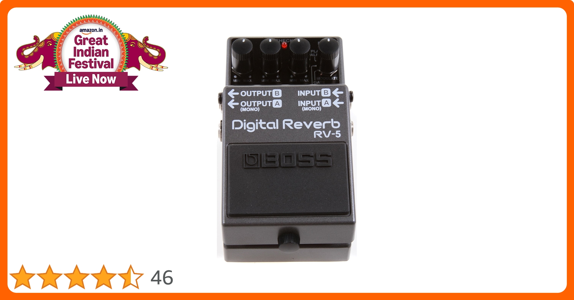 ギター BOSS RV-5 Digital Reverb BOSS RV-5 Digital Reverb Pedal Review by Sweetwater Sound