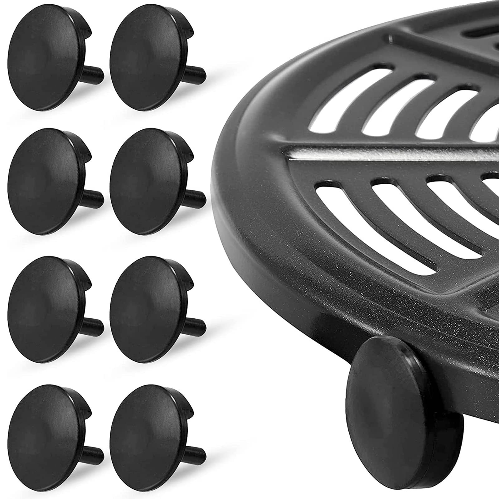 GWYXC Parti di ricambio per friggitrice ad aria compatibili con GAF826 GAF856, antiaderente 9,8 '' x 9,8 '' Accessori per friggitrice ad aria quadrata vassoio griglia piastra grill piastra più